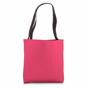 Extra Dark Brht Red Plain Solid Color Simple Classic Tote Bag :)